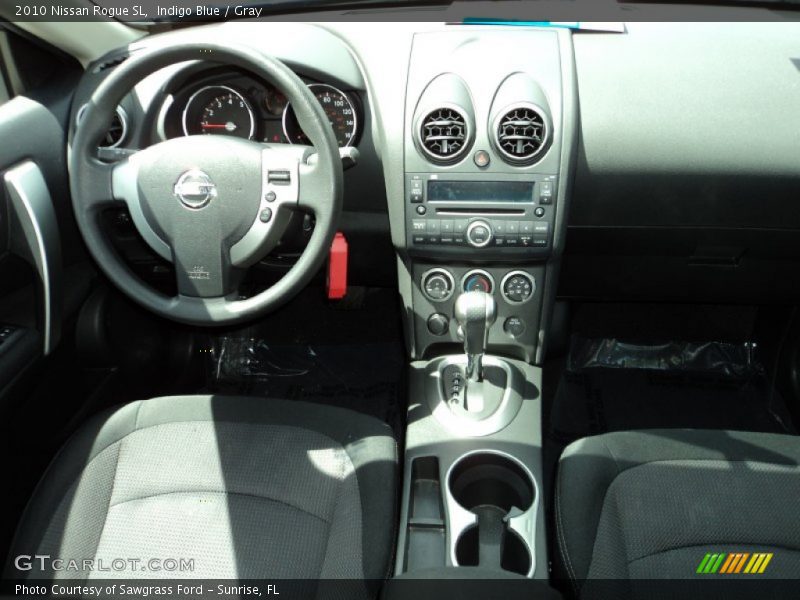 Indigo Blue / Gray 2010 Nissan Rogue SL