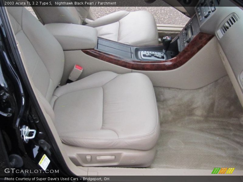 Nighthawk Black Pearl / Parchment 2003 Acura TL 3.2 Type S