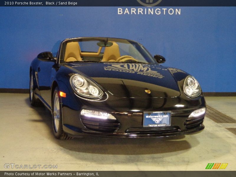 Black / Sand Beige 2010 Porsche Boxster