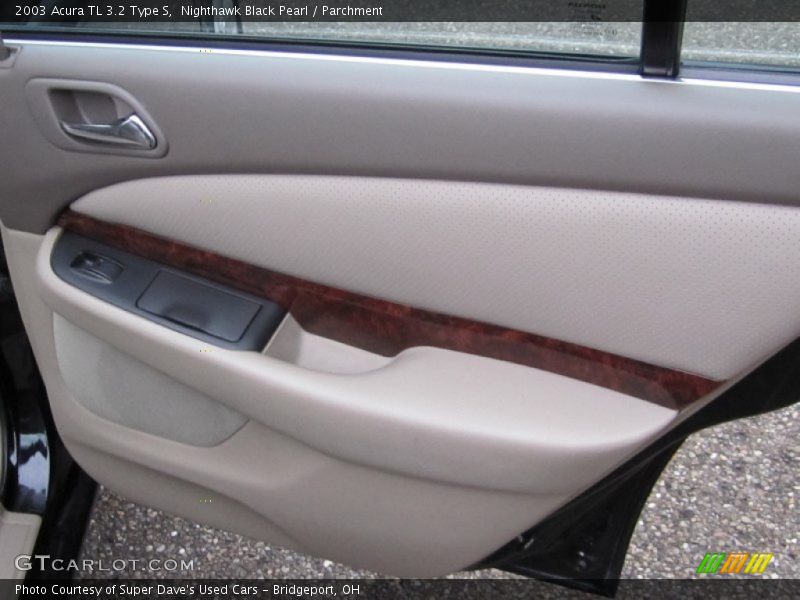 Nighthawk Black Pearl / Parchment 2003 Acura TL 3.2 Type S