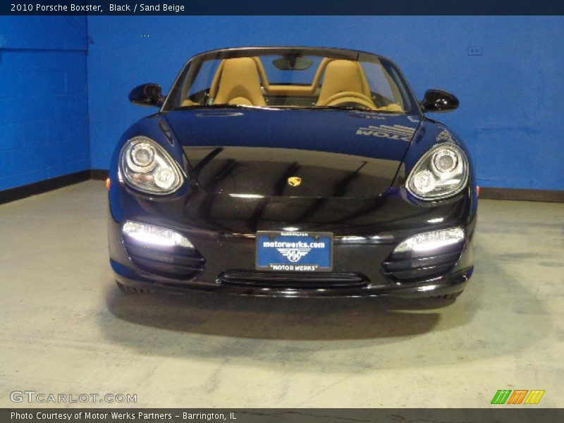 Black / Sand Beige 2010 Porsche Boxster