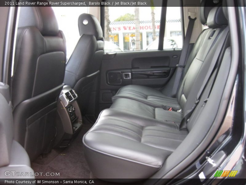 Barolo Black / Jet Black/Jet Black 2011 Land Rover Range Rover Supercharged