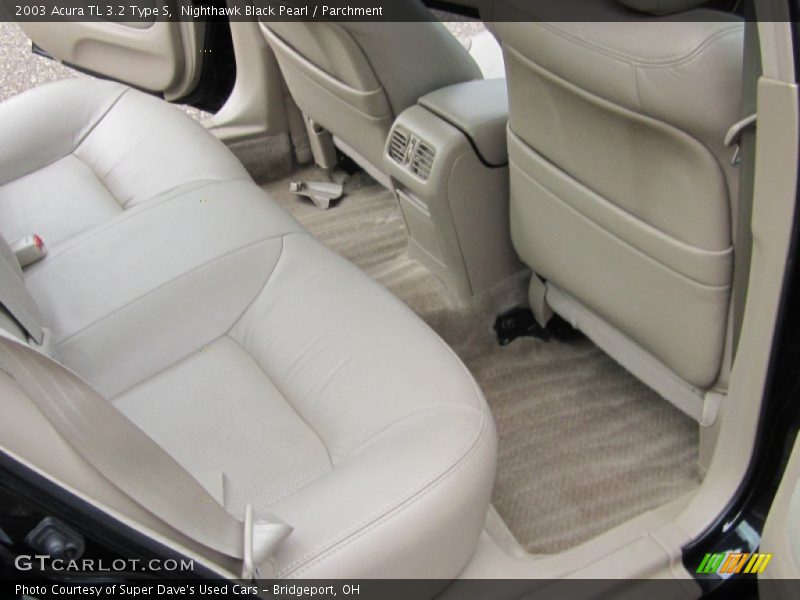 Nighthawk Black Pearl / Parchment 2003 Acura TL 3.2 Type S