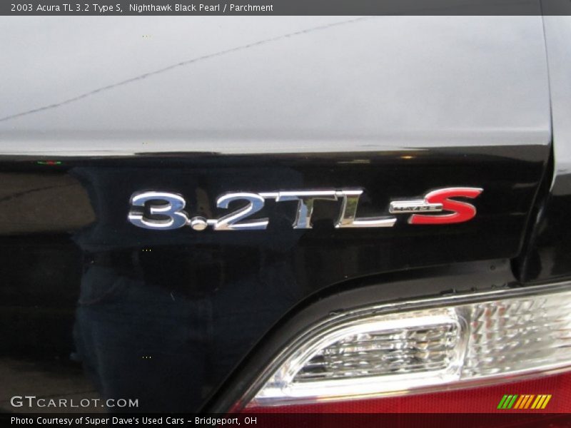 Nighthawk Black Pearl / Parchment 2003 Acura TL 3.2 Type S