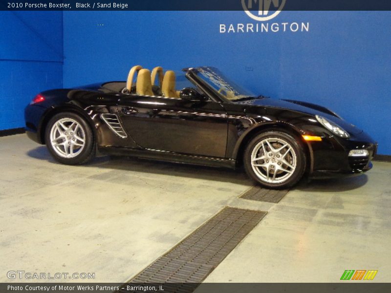 Black / Sand Beige 2010 Porsche Boxster