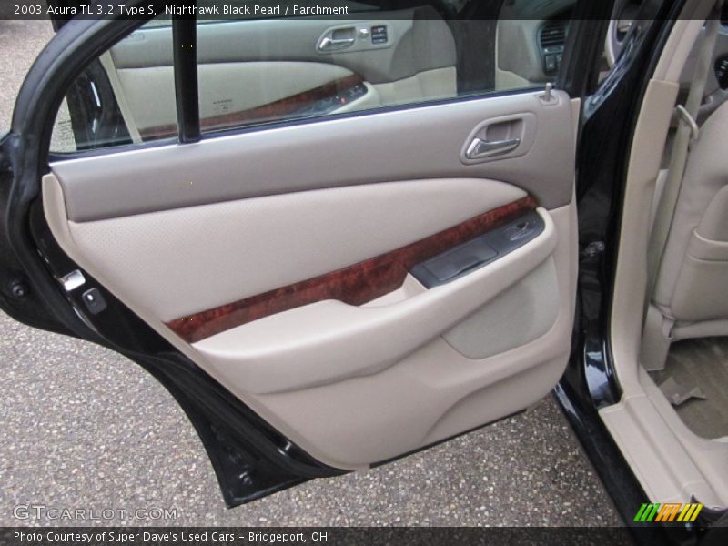 Nighthawk Black Pearl / Parchment 2003 Acura TL 3.2 Type S