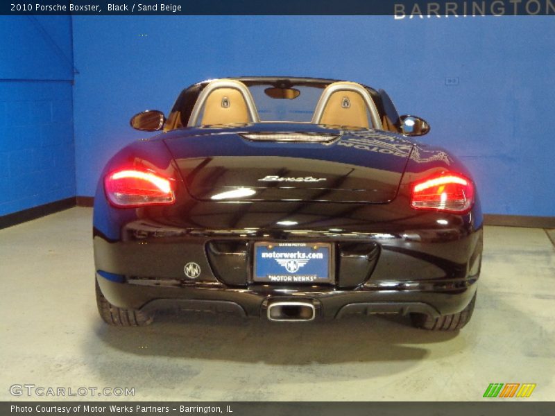 Black / Sand Beige 2010 Porsche Boxster