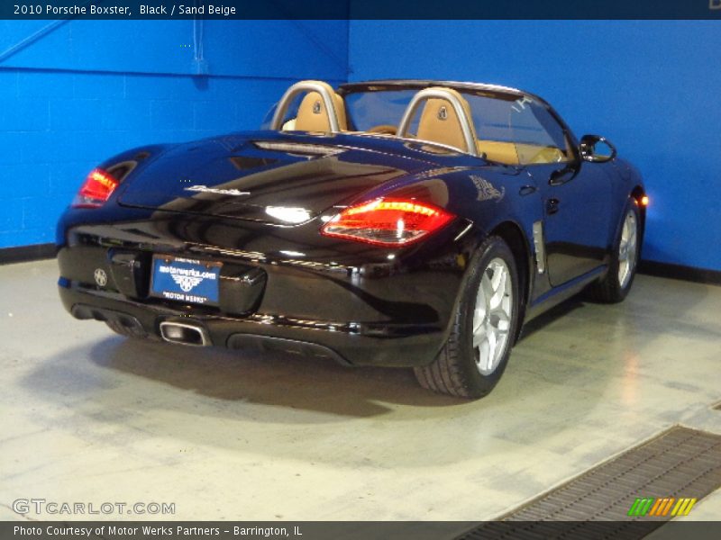 Black / Sand Beige 2010 Porsche Boxster