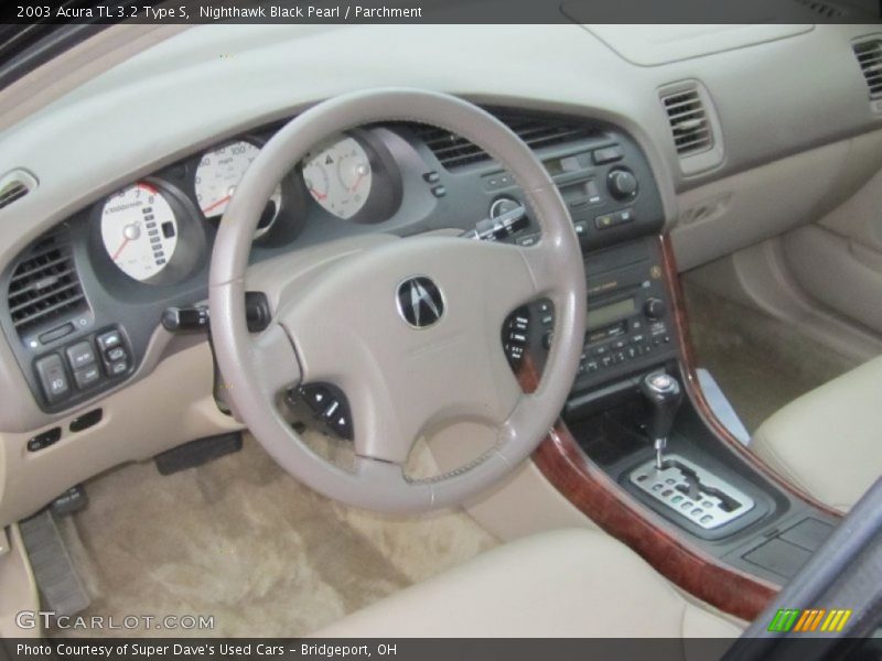 Nighthawk Black Pearl / Parchment 2003 Acura TL 3.2 Type S