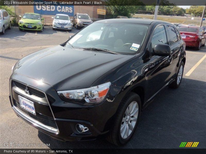 Labrador Black Pearl / Black 2011 Mitsubishi Outlander Sport SE