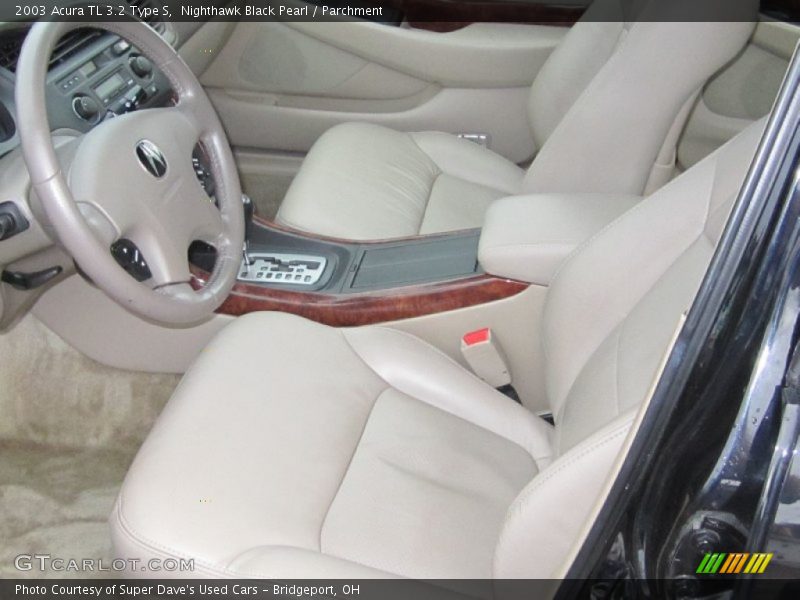 Nighthawk Black Pearl / Parchment 2003 Acura TL 3.2 Type S