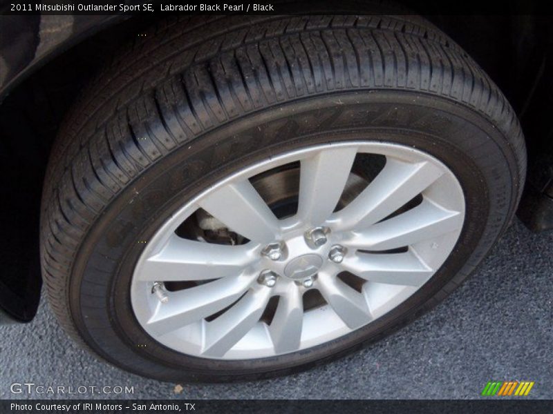 Labrador Black Pearl / Black 2011 Mitsubishi Outlander Sport SE