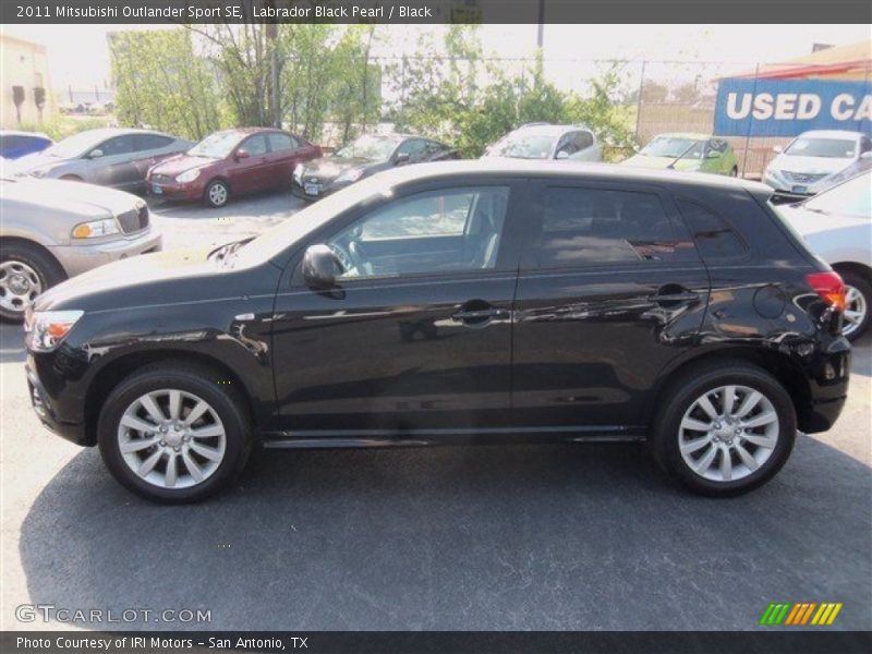 Labrador Black Pearl / Black 2011 Mitsubishi Outlander Sport SE