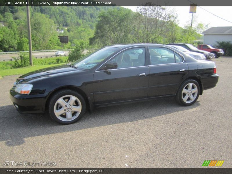 Nighthawk Black Pearl / Parchment 2003 Acura TL 3.2 Type S