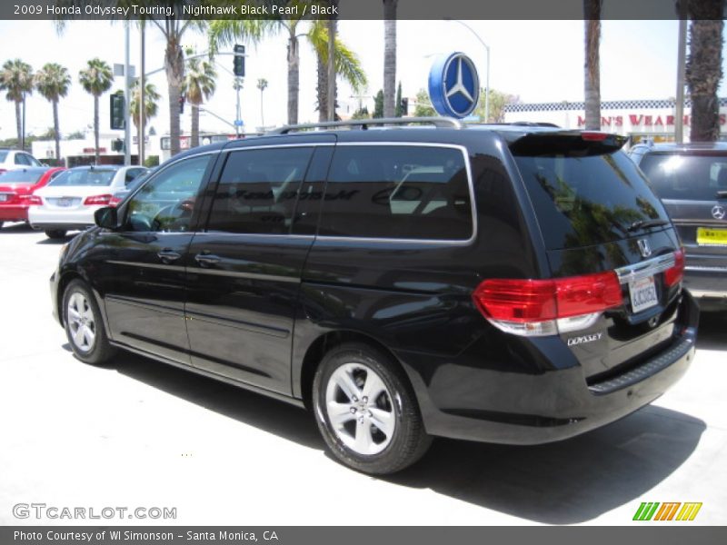 Nighthawk Black Pearl / Black 2009 Honda Odyssey Touring