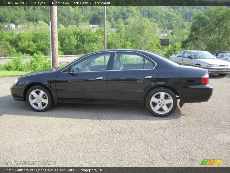 Nighthawk Black Pearl / Parchment 2003 Acura TL 3.2 Type S