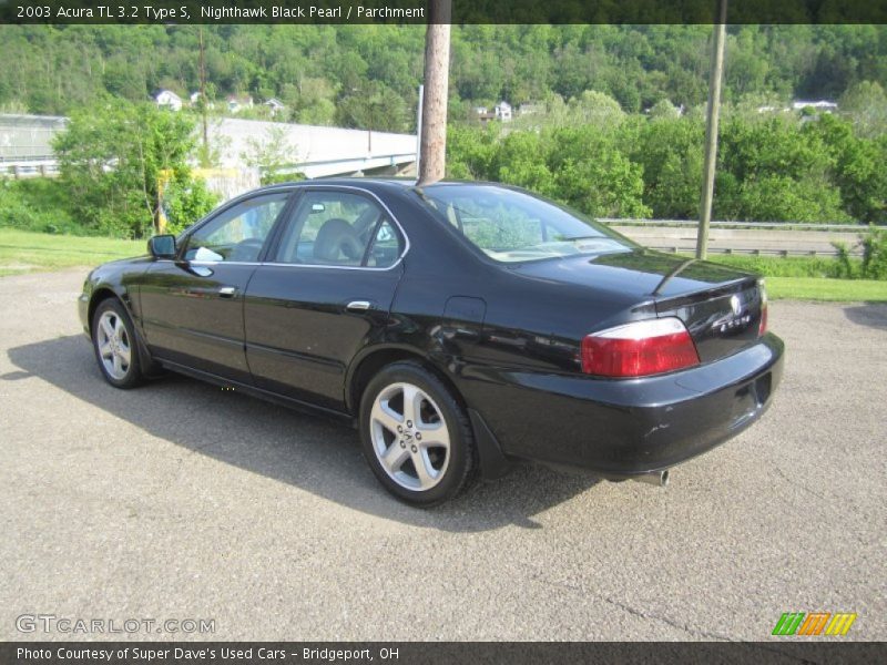 Nighthawk Black Pearl / Parchment 2003 Acura TL 3.2 Type S