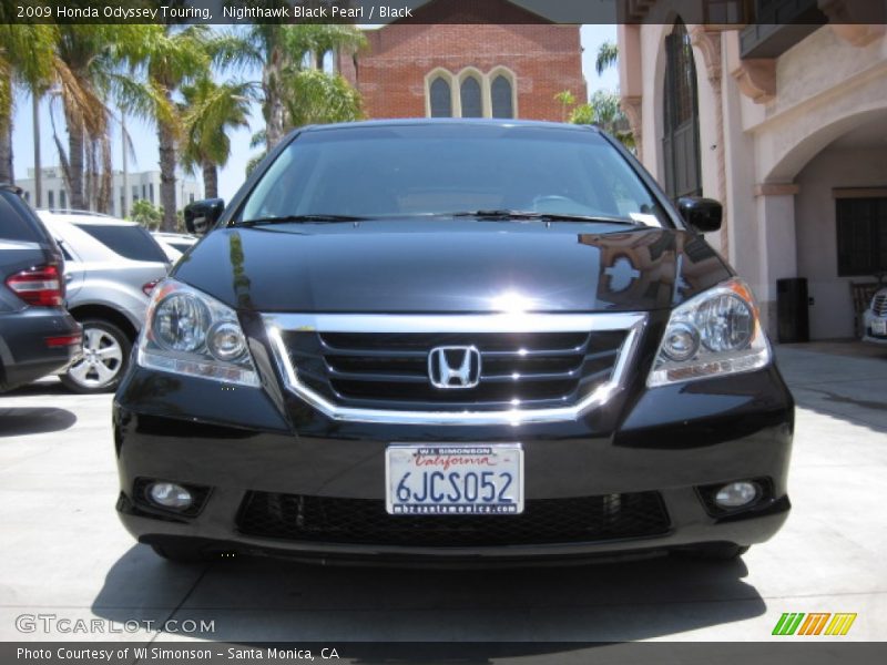 Nighthawk Black Pearl / Black 2009 Honda Odyssey Touring