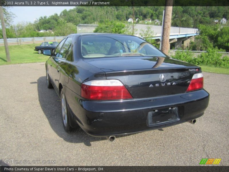 Nighthawk Black Pearl / Parchment 2003 Acura TL 3.2 Type S