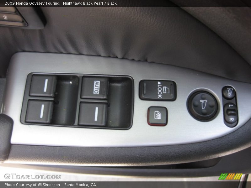 Nighthawk Black Pearl / Black 2009 Honda Odyssey Touring