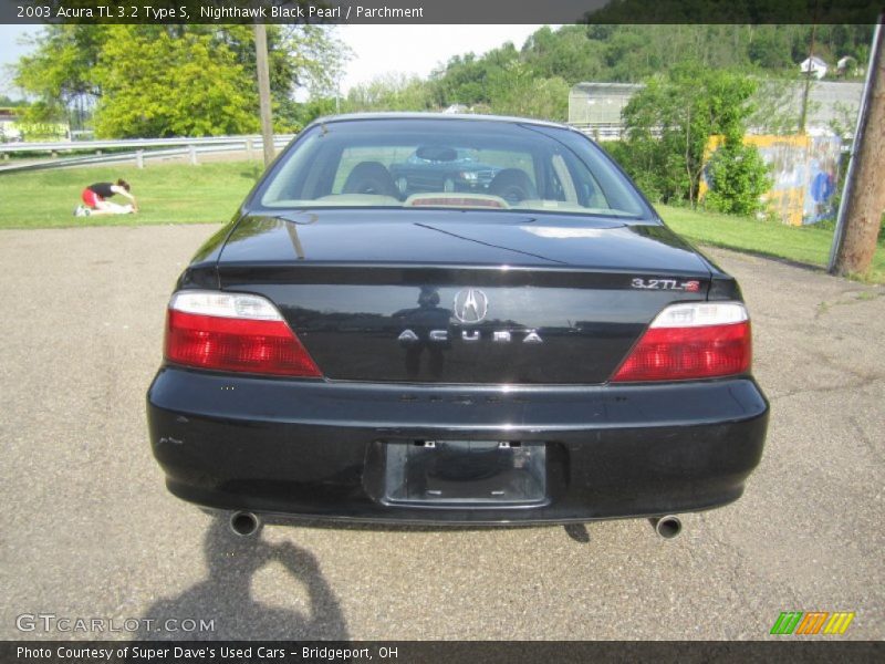 Nighthawk Black Pearl / Parchment 2003 Acura TL 3.2 Type S