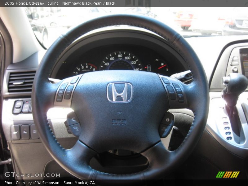 Nighthawk Black Pearl / Black 2009 Honda Odyssey Touring