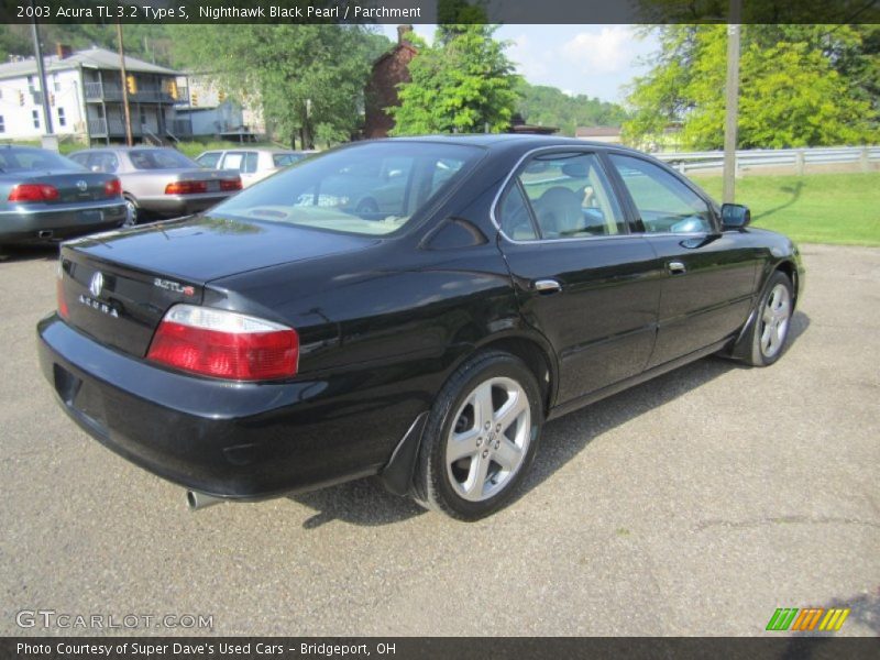 Nighthawk Black Pearl / Parchment 2003 Acura TL 3.2 Type S