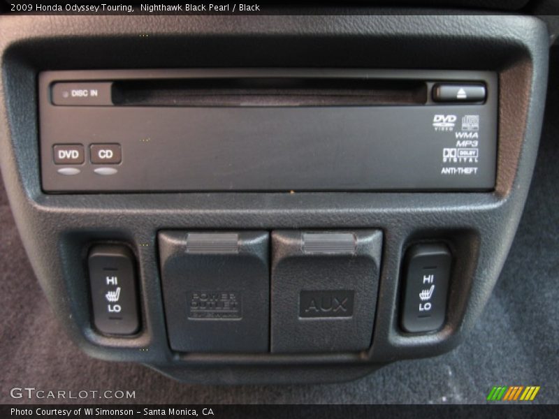 Nighthawk Black Pearl / Black 2009 Honda Odyssey Touring