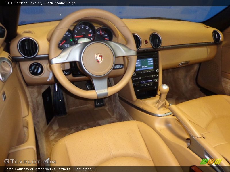 Black / Sand Beige 2010 Porsche Boxster