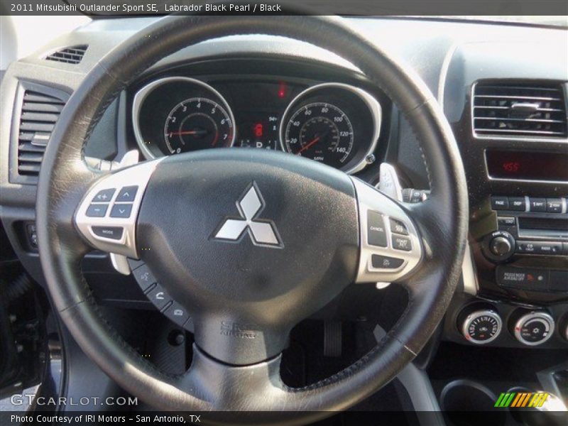Labrador Black Pearl / Black 2011 Mitsubishi Outlander Sport SE