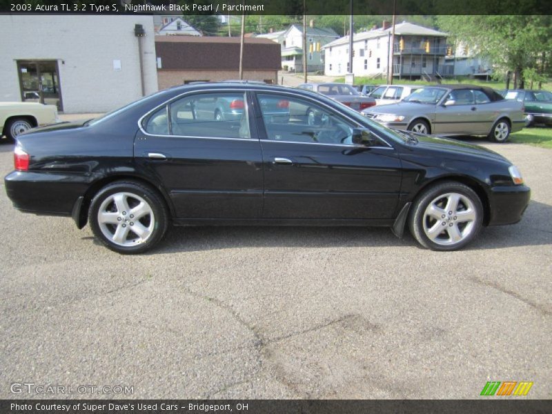 Nighthawk Black Pearl / Parchment 2003 Acura TL 3.2 Type S