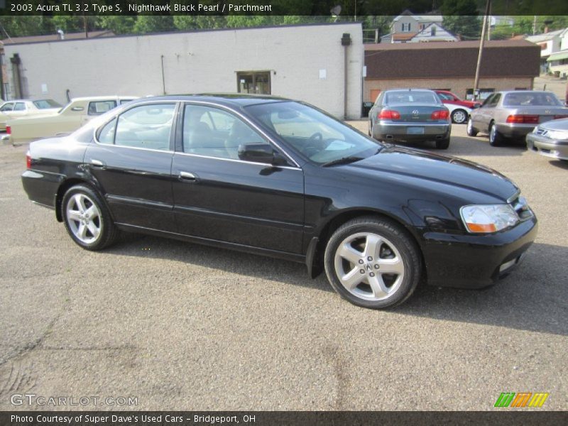 Nighthawk Black Pearl / Parchment 2003 Acura TL 3.2 Type S