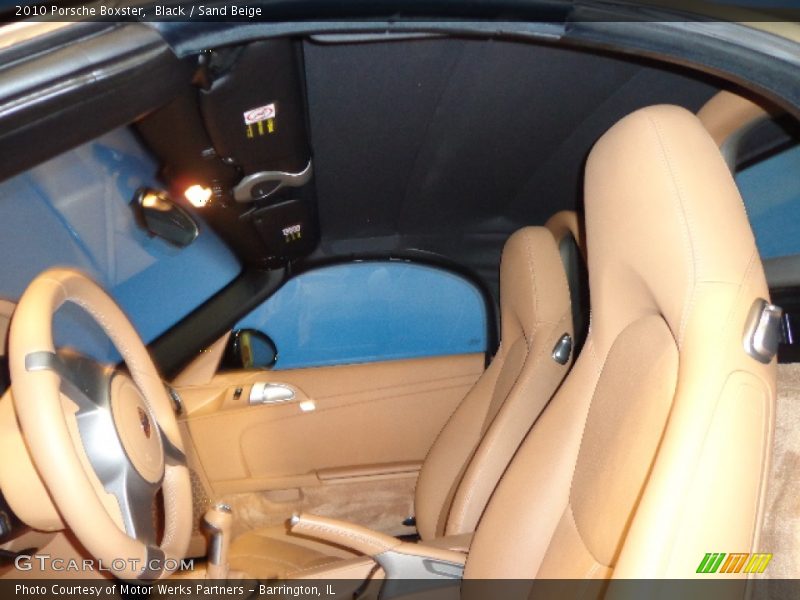 Black / Sand Beige 2010 Porsche Boxster