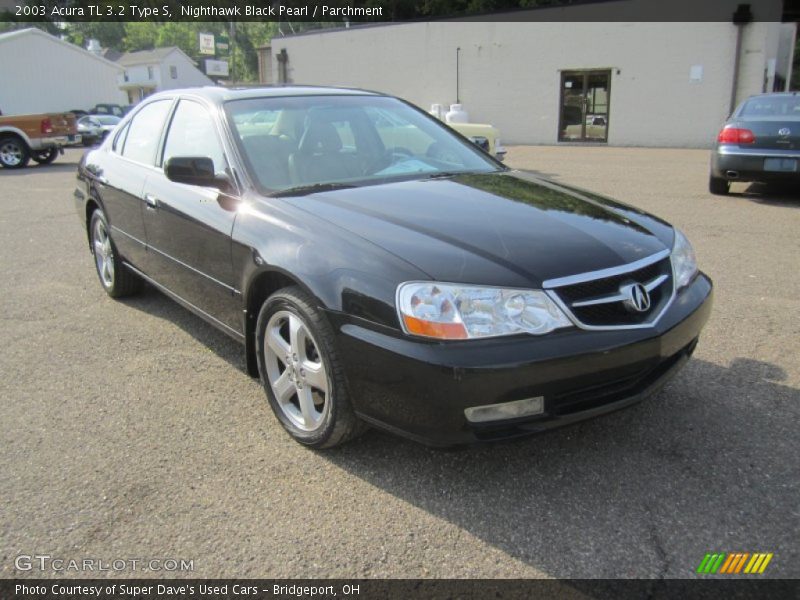Nighthawk Black Pearl / Parchment 2003 Acura TL 3.2 Type S