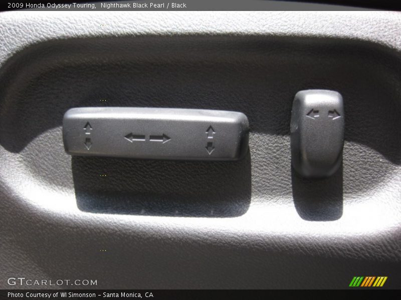 Nighthawk Black Pearl / Black 2009 Honda Odyssey Touring