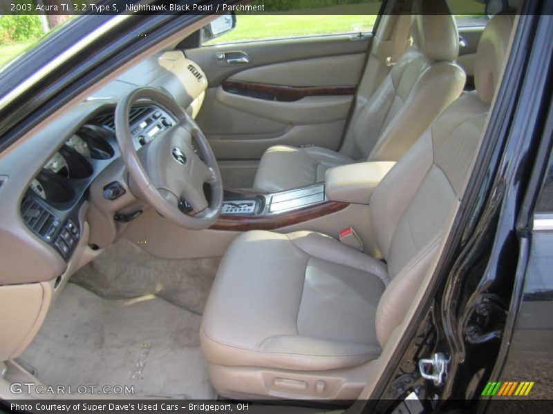 Nighthawk Black Pearl / Parchment 2003 Acura TL 3.2 Type S