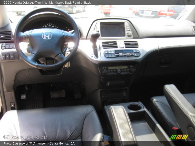 Nighthawk Black Pearl / Black 2009 Honda Odyssey Touring