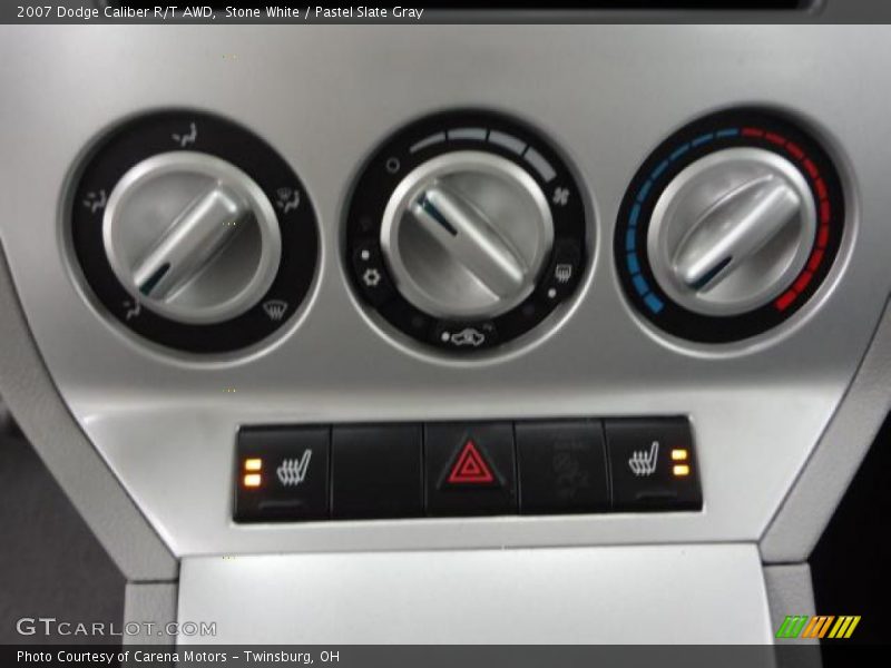 Stone White / Pastel Slate Gray 2007 Dodge Caliber R/T AWD