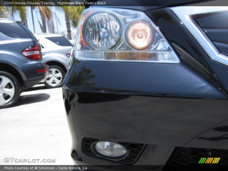 Nighthawk Black Pearl / Black 2009 Honda Odyssey Touring