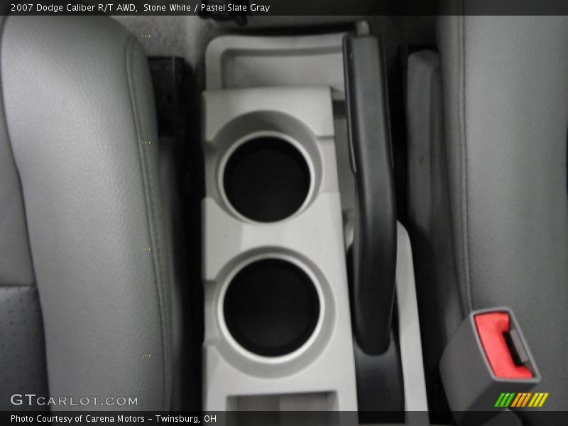 Stone White / Pastel Slate Gray 2007 Dodge Caliber R/T AWD
