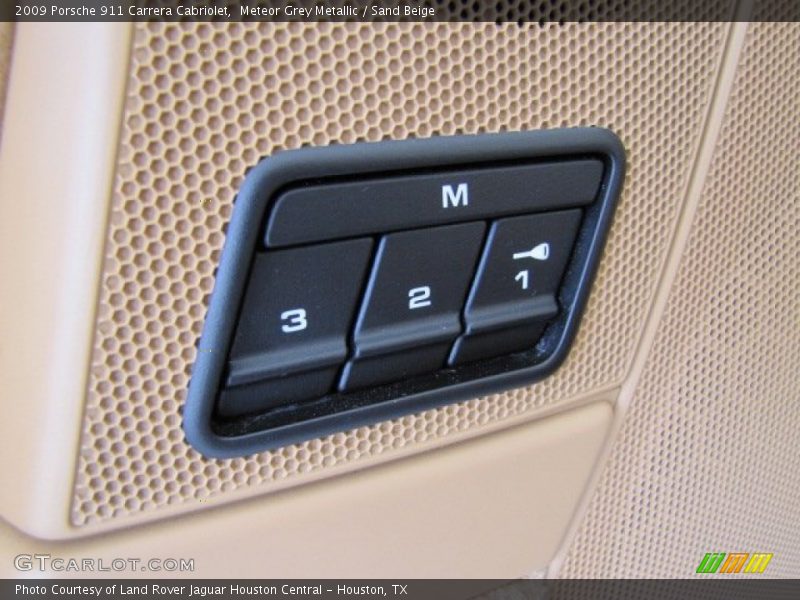 Meteor Grey Metallic / Sand Beige 2009 Porsche 911 Carrera Cabriolet