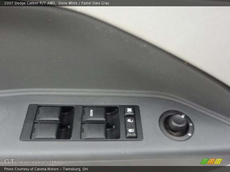 Stone White / Pastel Slate Gray 2007 Dodge Caliber R/T AWD