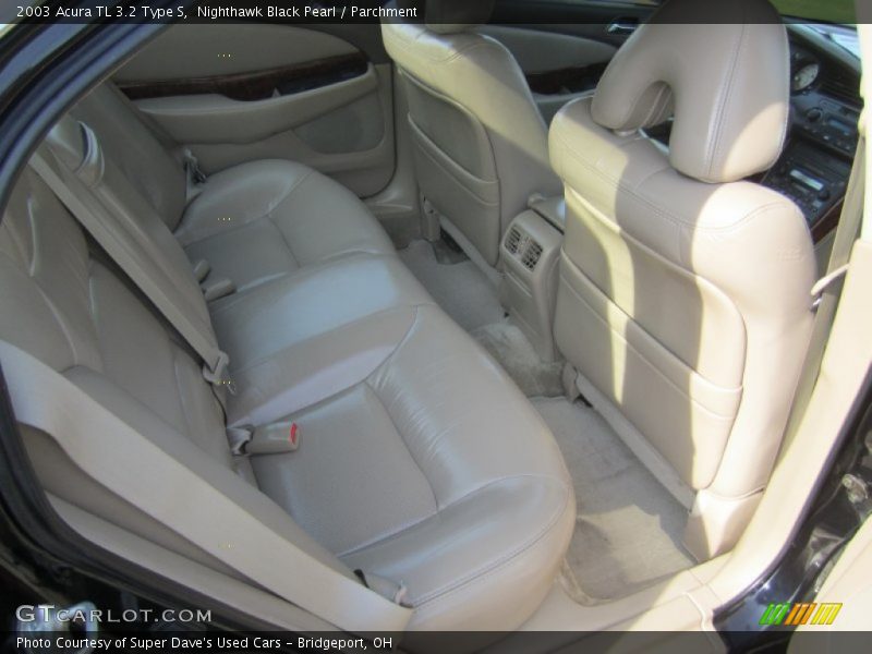 Nighthawk Black Pearl / Parchment 2003 Acura TL 3.2 Type S
