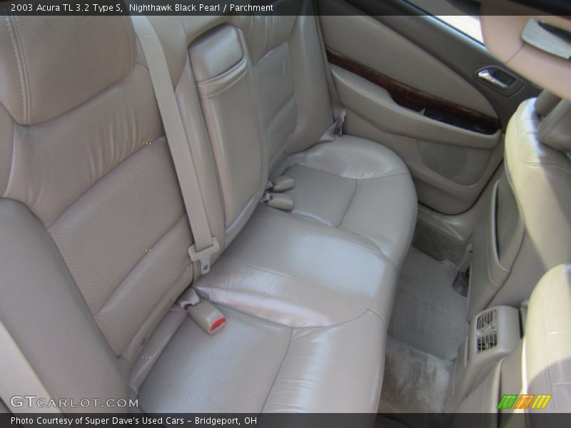 Nighthawk Black Pearl / Parchment 2003 Acura TL 3.2 Type S