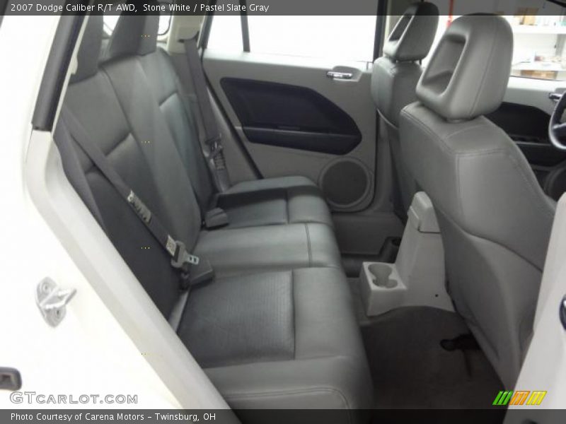 Stone White / Pastel Slate Gray 2007 Dodge Caliber R/T AWD