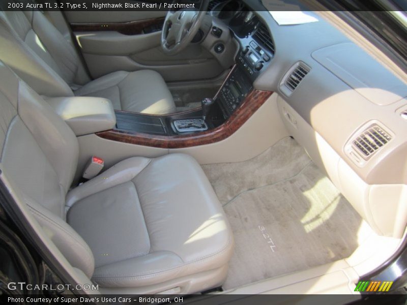 Nighthawk Black Pearl / Parchment 2003 Acura TL 3.2 Type S