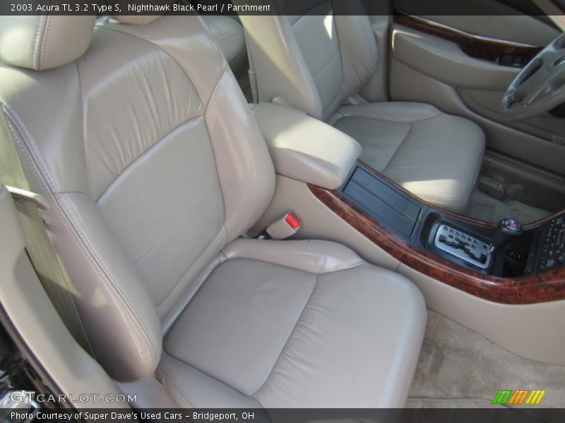 Nighthawk Black Pearl / Parchment 2003 Acura TL 3.2 Type S