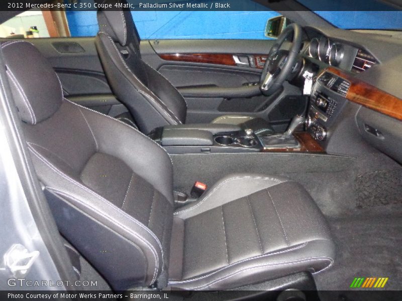 Front Seat of 2012 C 350 Coupe 4Matic