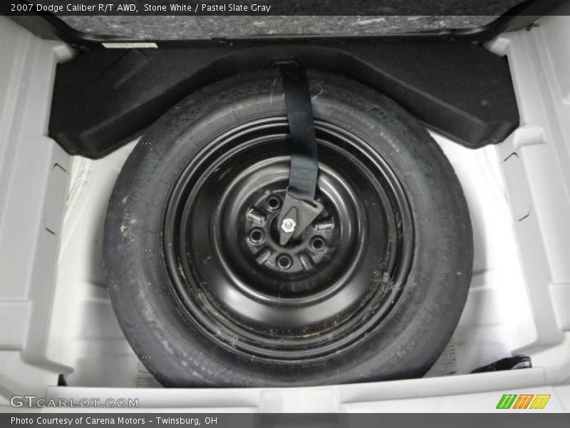 Stone White / Pastel Slate Gray 2007 Dodge Caliber R/T AWD