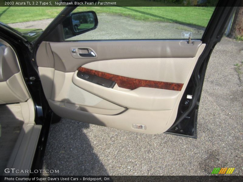 Nighthawk Black Pearl / Parchment 2003 Acura TL 3.2 Type S